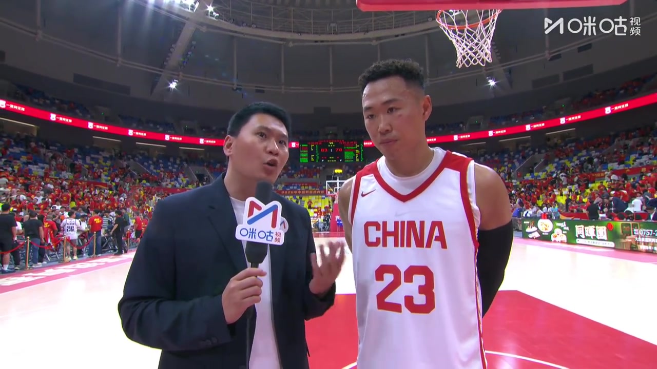 贺希宁：全队最高分来自信任 中国男篮83-78胜乌拉圭