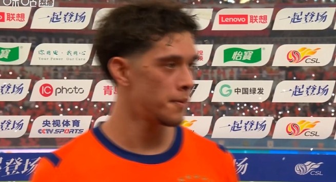 山东泰山3-1青岛海牛取三连胜 替补李小恒：位置无所谓努力最重要