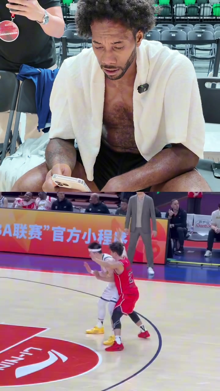 伦纳德点评张文杰比赛集锦：去年教的没白练，有点我年轻时的样子