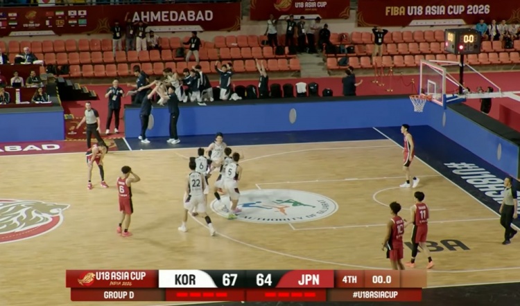 日本U18罚球20中6惜败韩国 伊朗罚球28中5惨败中国
